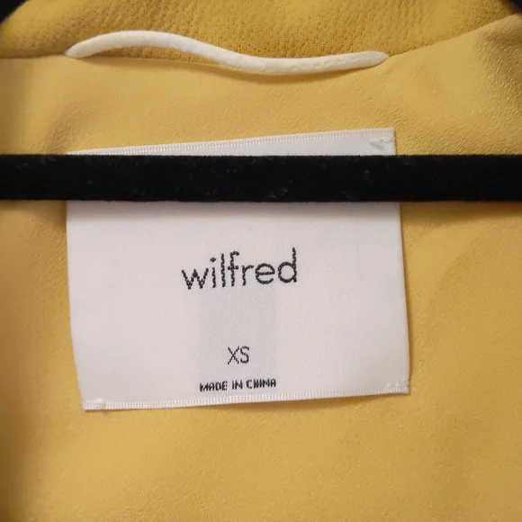Yellow Wilfred Blazer Size XS - Picture 3 of 4